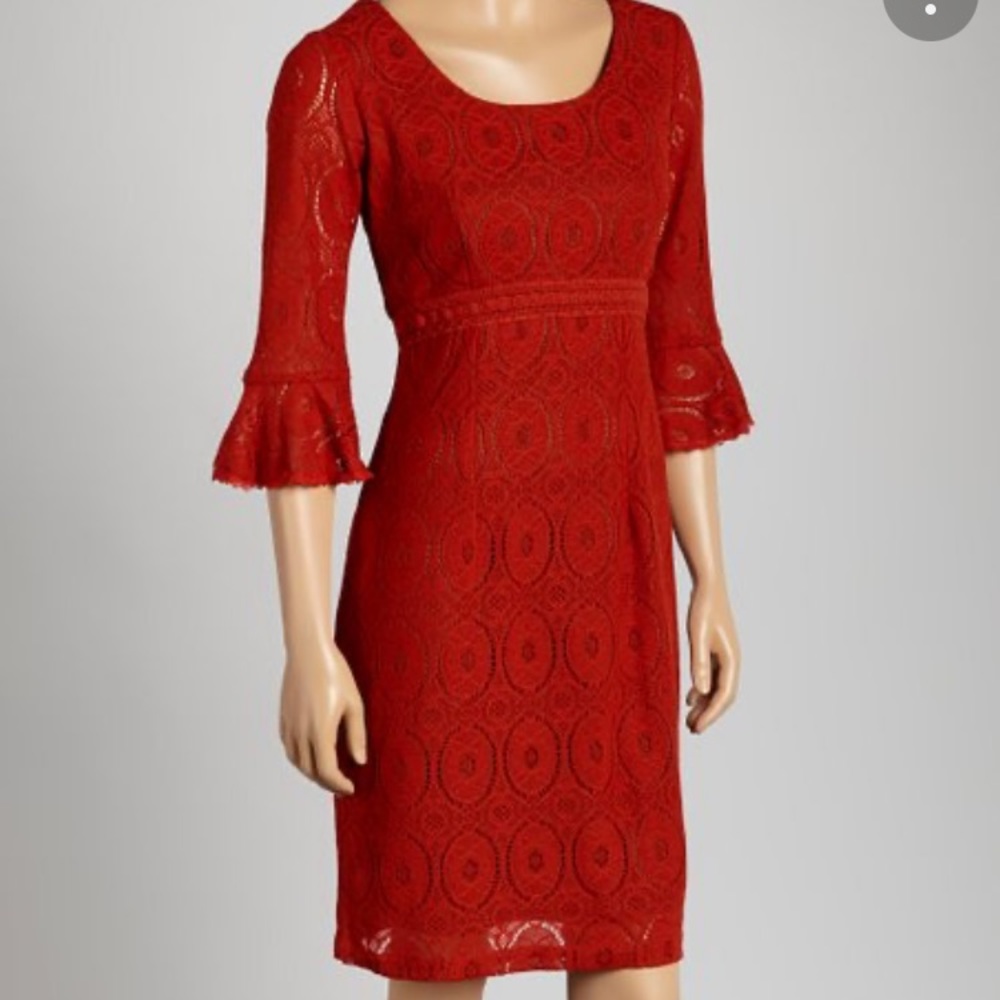 Rabbit Rabbit Rabbit Spice Lace Sheath Dress
